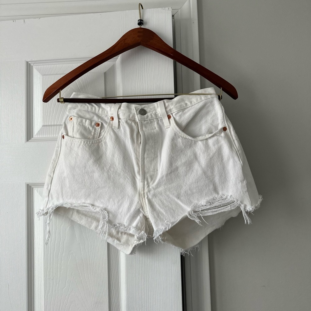 Levi's 501 Original Fit High Rise Women's Shorts Size 28